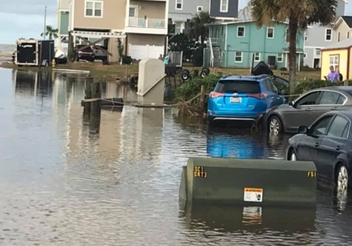 Oak Island Damage Hurricane Isaias 2